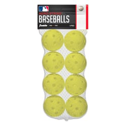 Franklin Aero-Strike Yellow Plastic Baseball 8 pk
