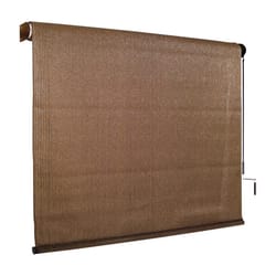 Coolaroo Mocha Roller Shade 96 in. W X 72 in. L