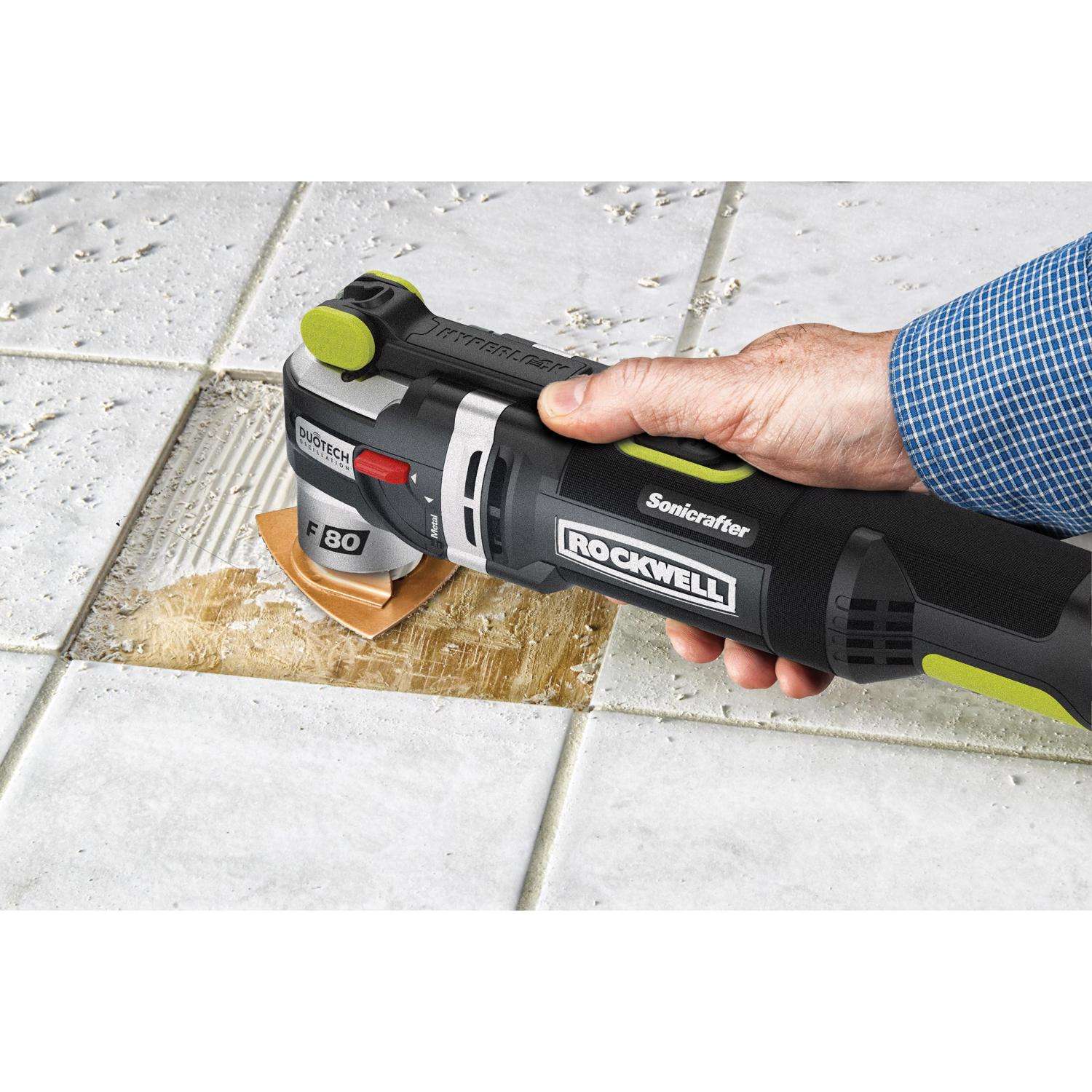 Rockwell Sonicrafter F80 4.5 amps Corded Oscillating Multi-Tool