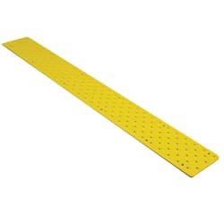 Handi-Treads 3.75 in. W X 30 in. L Powder Coated Yellow Aluminum Stair Tread