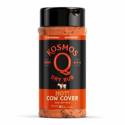 Kosmos Q Cow Cover Hot Dry Rub 10.5 oz