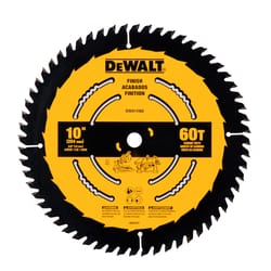 DeWalt 10 in. D X 5/8 in. Carbide Tipped Circular Saw Blade 60 teeth 1 pc