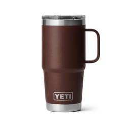 YETI 20 oz Wetlands Brown BPA Free Rambler Travel Mug