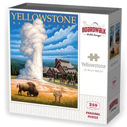 Boardwalk Yellowstone Natl. Park Jigsaw Personal Puzzle 210 pc