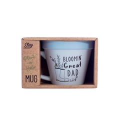 Scobie Boxer Gifts 14 fl. oz. Blue BPA Free Blooming Great Dad Mug