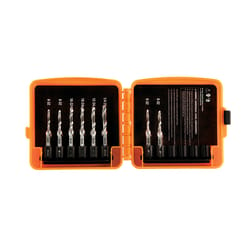 Klein Tools High Speed Steel Drill and Tap Bit Set 8 pc