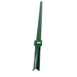 American Posts 7 in. H X 2.2 in. W X 0.9 ft. L 13 Ga. Powder Coated Green Steel U-Post