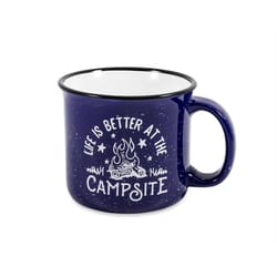 Camco Blue/White Ceramic Campfire Mug 1 pk