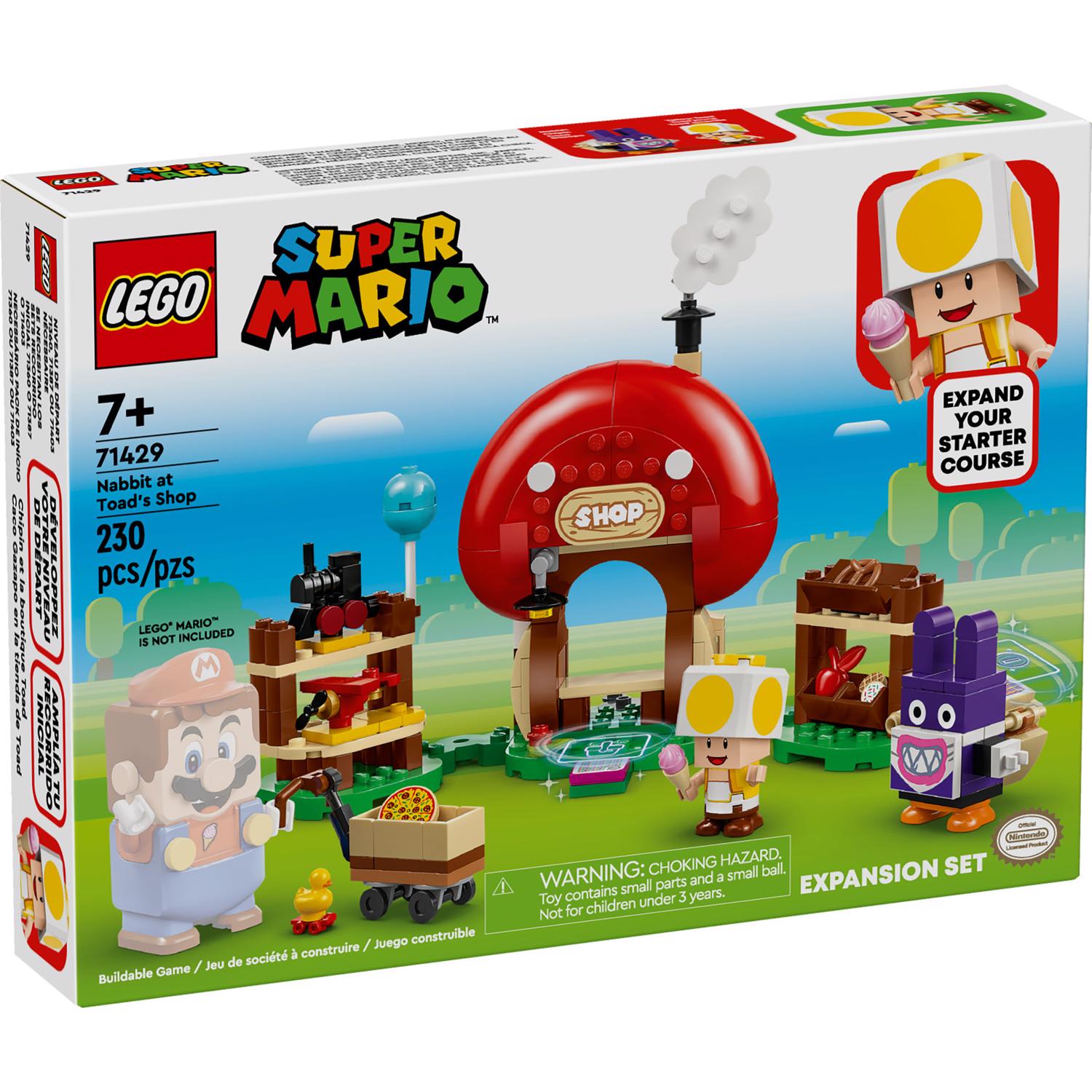 LEGO Super Mario Nabbit at Toad's Shop Expansion Set Building Set Multicolor
