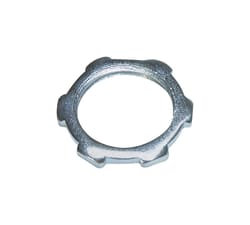 Sigma Engineered Solutions ProConnex 1-1/2 in. D Zinc-Plated Steel Electrical Conduit Locknut For Ri