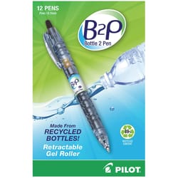 Pilot Black Retractable Gel Pen 12 pk