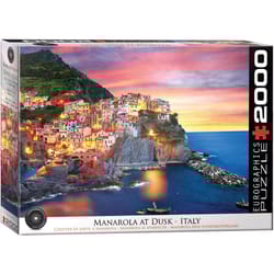 Eurographics Manarola at Dusk - Italy Jigsaw Puzzles Multicolored 2000 pc