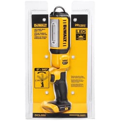 DeWalt 20V MAX 1000 lm Black/Yellow LED Hand Held Area Light