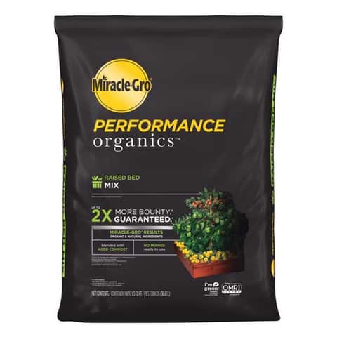 Miracle-Gro Performance Organics Organic All Purpose Raised Bed Soil 1.3 ft³