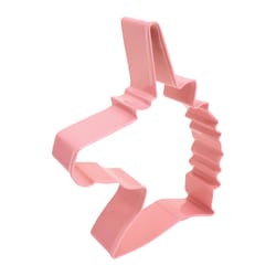 R&M International Unicorn 4 in. W X 5 in. L Cookie Cutter Pink 1 pc