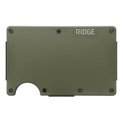 Ridge Small Anodized Aluminum Wallet