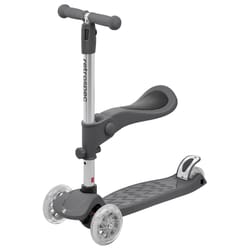 Retrospec Chipmunk Plus Unisex 3-Wheel Kick Scooter Silver