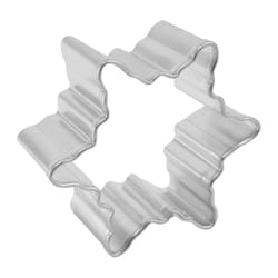 R&M International Corp 2 in. L Mini Snowflake Cookie Cutter Silver 1 pc