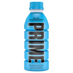 Prime Hydration Blue Raspberry Beverage 16.9 oz 12 pk