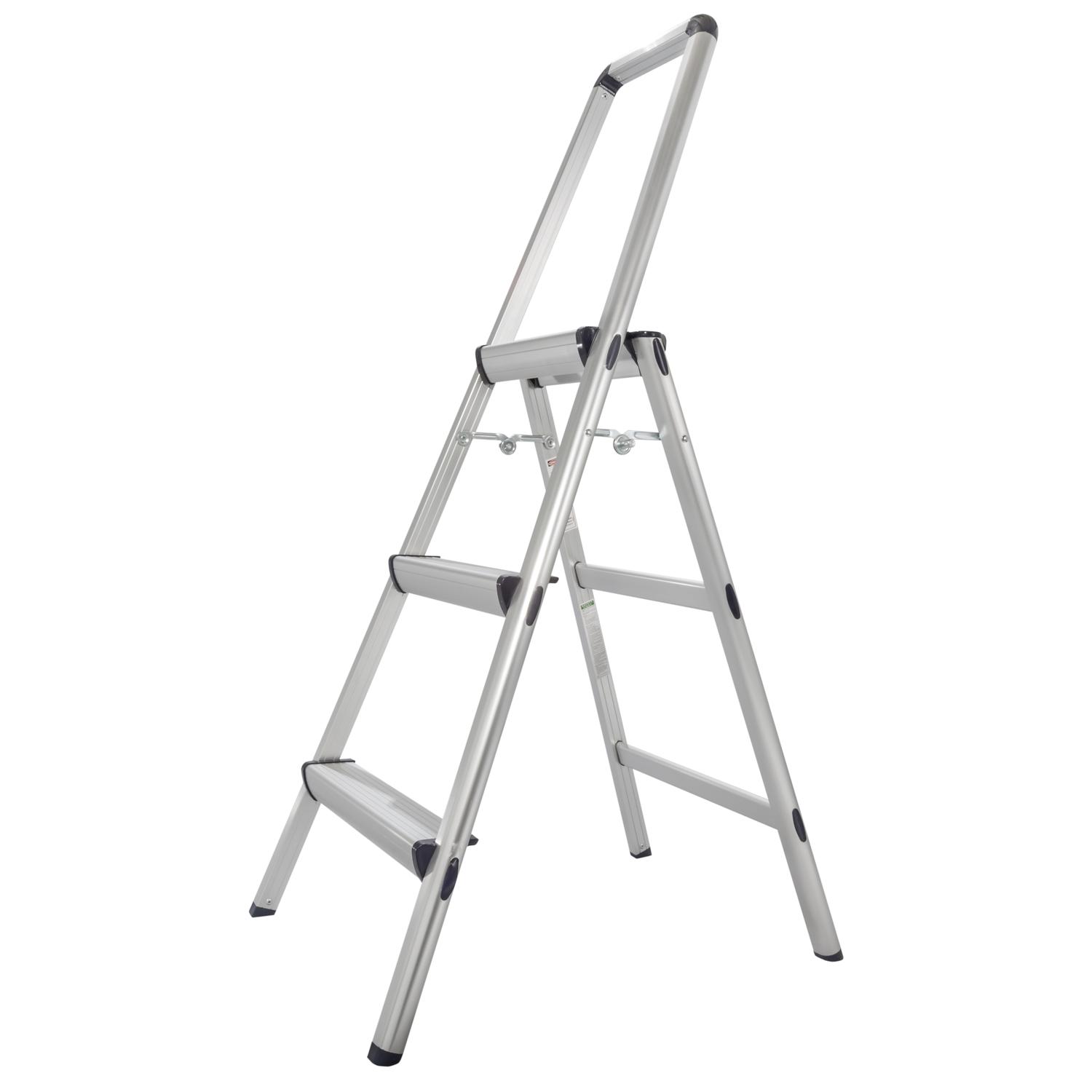 Xtend+Climb Home Series 51 in. H X 17.5 in. W X 26 in. D 225 lb. capacity 3 step Aluminum Step Stool Sansujyuku sansujyuku.com