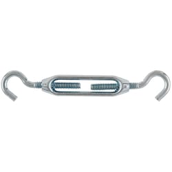 Hampton Zinc-Plated Aluminum/Steel Turnbuckle 60 lb 4.0 in. L