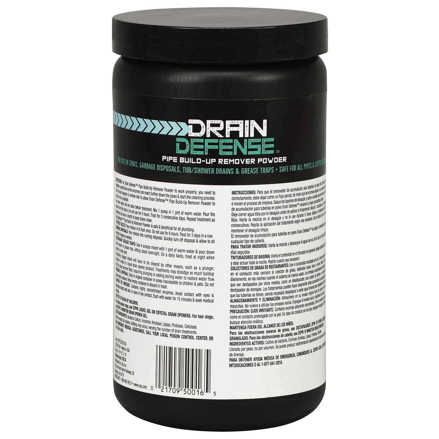 Zep Drain Care Powder BuildUp Remover 18 oz. Ace Hardware