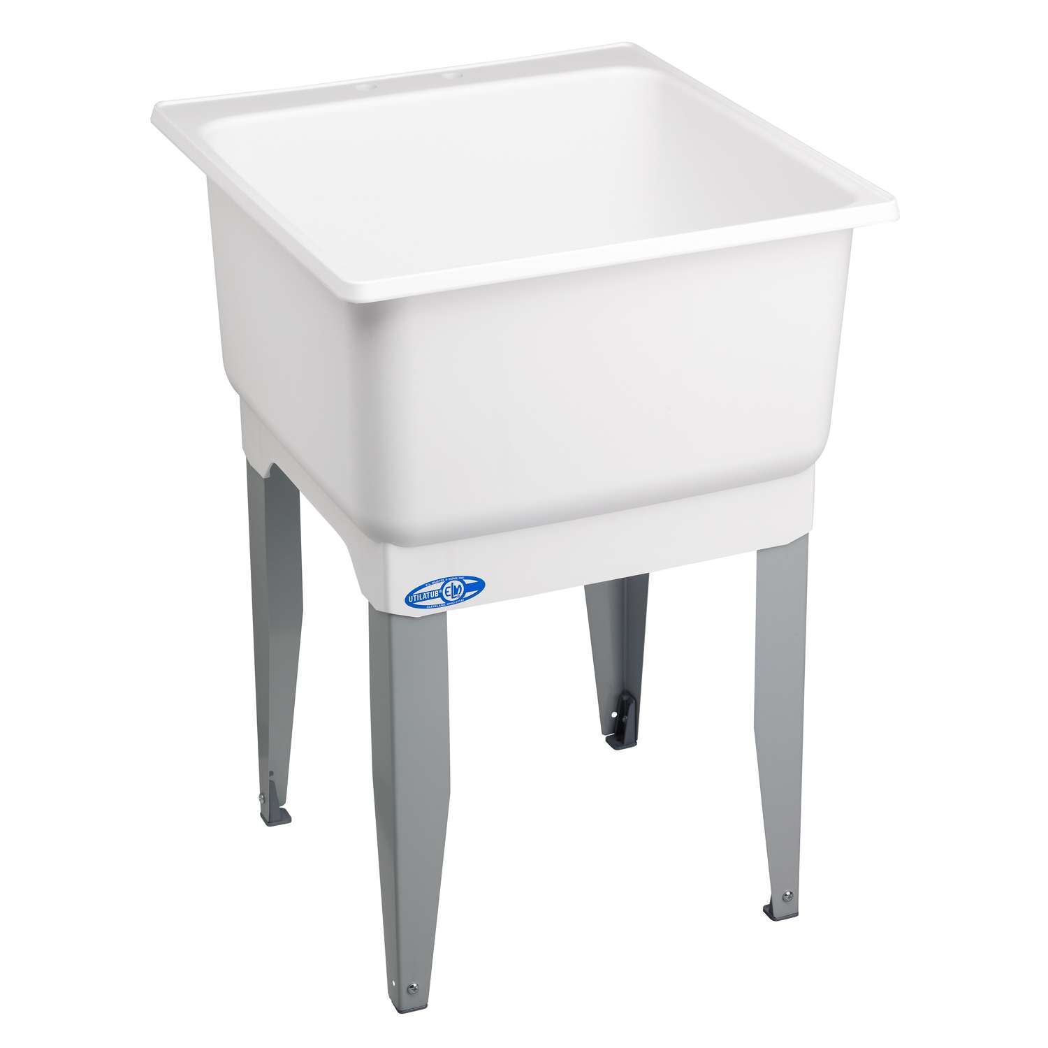 Mustee Utilatub 23 in. W X 25 in. D Single Polypropylene Laundry Tub Ace Hardware