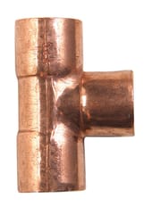 NIBCO 3/8 in. Sweat X 3/8 in. D Sweat Copper Tee 1 pk