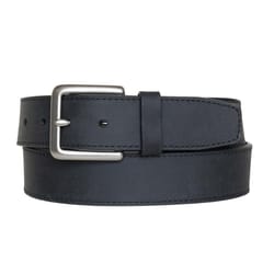 Wolverine Leather Rugged Patch Belt 1.5 in. W Black