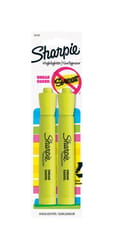 Sharpie Accent Neon Color Yellow Chisel Tip Highlighter 2 pk