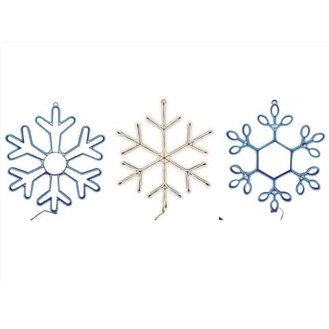 Celebrations Snowflake 36 in. Hanging Decor - Ace Hardware