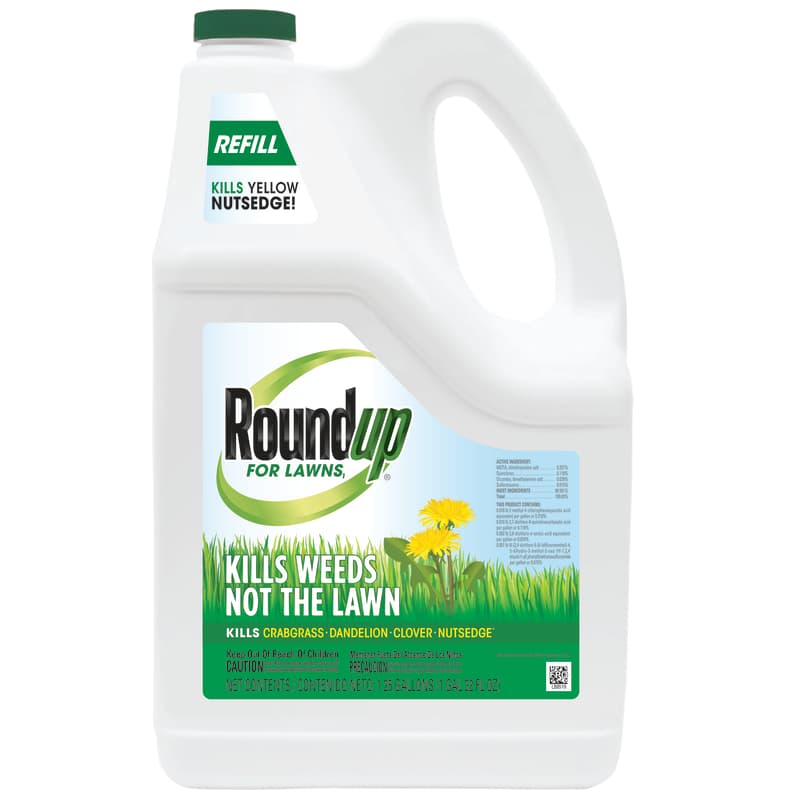 UPC 032247500906 product image for Roundup For Lawns RTU Liquid Refill Weed Killer 1 gal. | upcitemdb.com