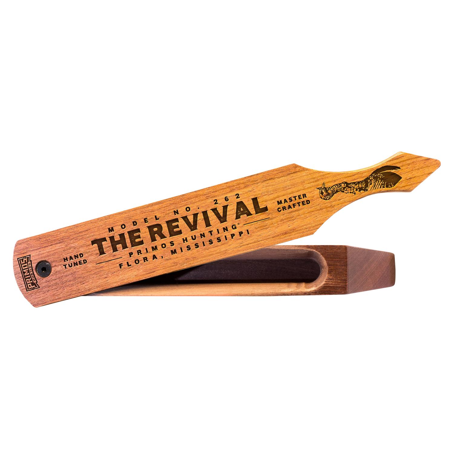 Primos Revival Brown Wood Turkey Box Call 9 in. Sansujyuku sansujyuku.com