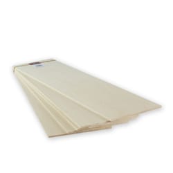 Midwest Products 3/16 in. X 6 in. W X 24 in. L Basswood Sheet #2/BTR Premium Grade