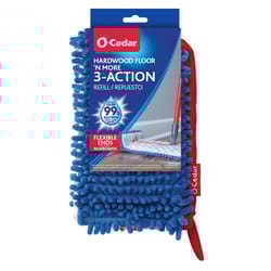 O-Cedar Flip 58.41 in. Flat Microfiber/Chenille Mop Replacement 1 pk