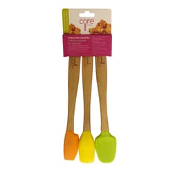 Rae Dunn  MIX FLIP Black **Mini** Spoonula & Spatula Set