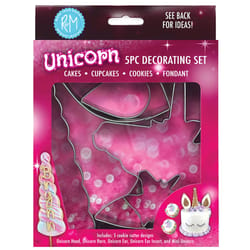 R&M International Corp Decorating Set Silver 5 pc