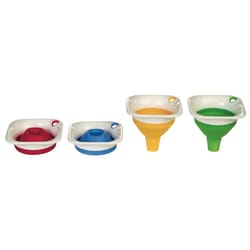 Progressive Prepworks Assorted Polypropylene Mini Funnel 1 cups