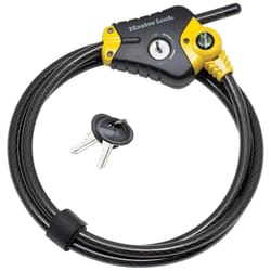 Master Lock Python 3/8 in. D X 72 in. L Vinyl Coated Steel Locking Cable