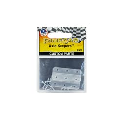 PineCar Axle Keeper Silver 14 pc