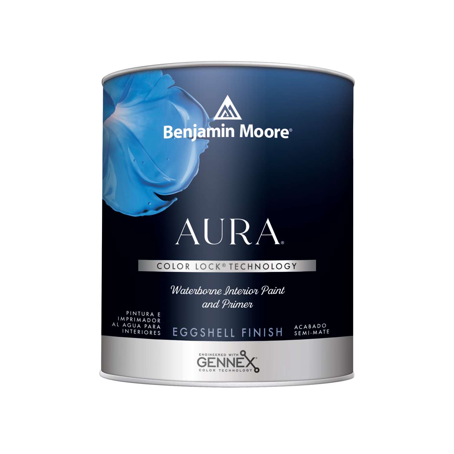 Benjamin Moore Aura Eggshell Base 1 Paint and Primer Interior 1 qt