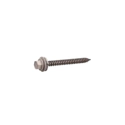 Grip-Rite No. 10 Sizes X 1-1/2 in. L Hex Hex Washer Head Self-Sealing Screws 1 lb