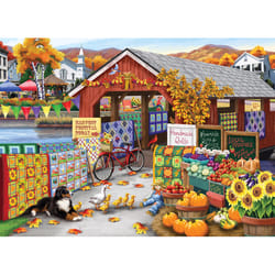 Cobble Hill Harvest Festival Jigsaw Puzzle 500 pc