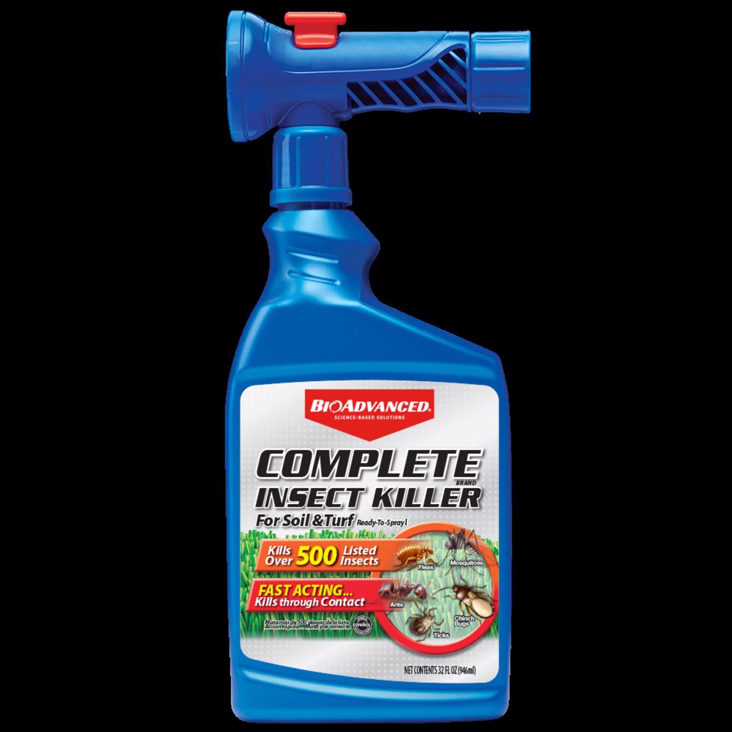 BioAdvanced Complete Brand, Ready-to-Spray Insect Killer for Soil ...