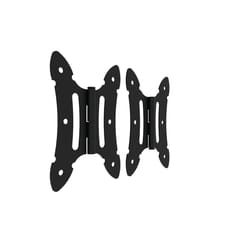 Barrette Outdoor Living 5.312 in. L Black Steel Butterfly Hinge 2 pk