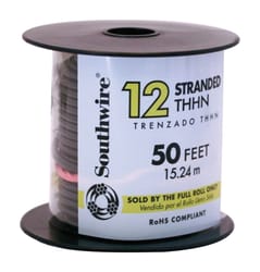 Southwire 50 ft. 12/1 Stranded THHN Building Wire