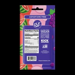 PUR Jumbo Sugar Free Grape/Bubblegum/Watermelon Chewing Gum 1 pk 2.9 oz