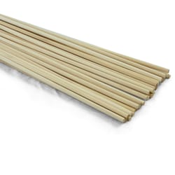 Midwest Products 1/4 in. X 1/4 in. W X 3 ft. L Birch Dowel #2/BTR Premium Grade