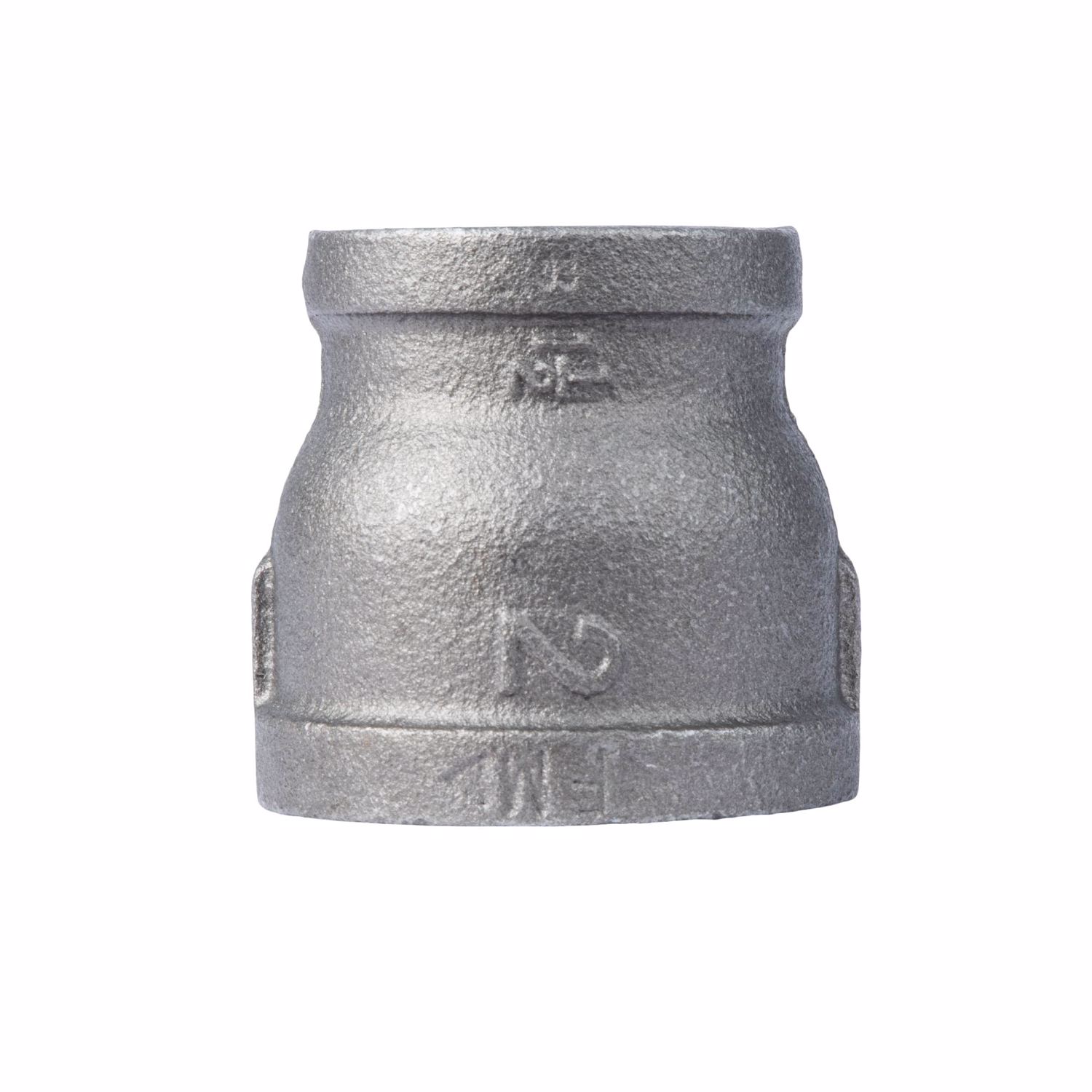 STZ Industries 2 in. FIP each X 1-1/2 in. D FIP Black Malleable Iron ...