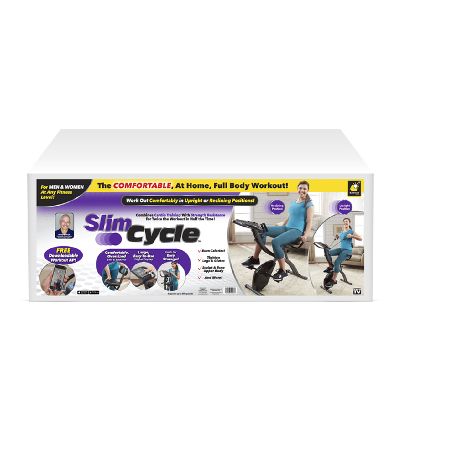 Photos - Other interior and decor CYCLE BulbHead Slim  2-in-1 Fitness Bike 13160 